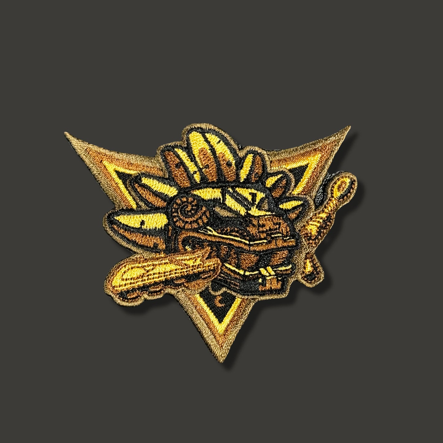 Artes Luna Patches - BROWN QUETZALCOATL SHARK