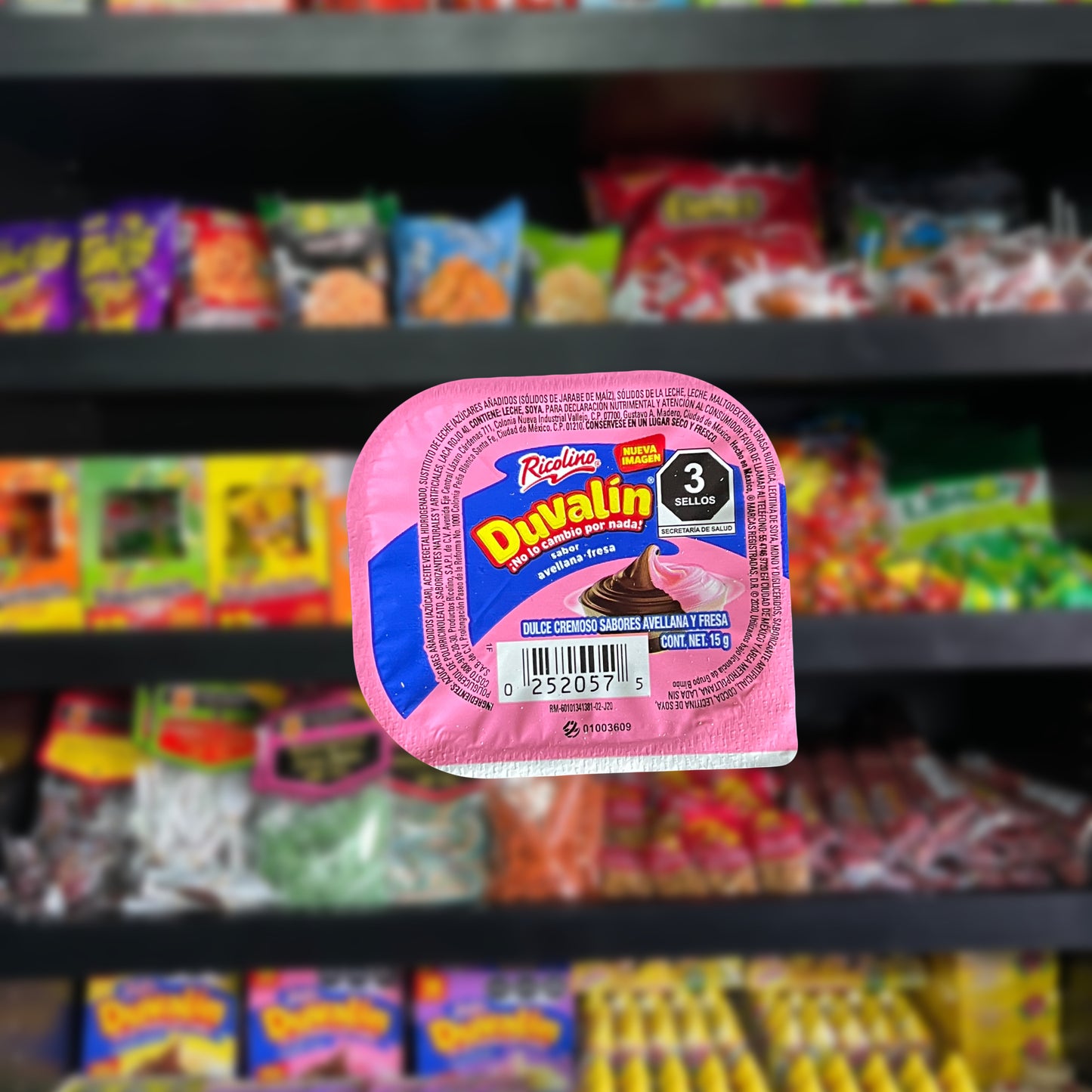 Dulces Mexicanos - Duvalin chocolate fresa