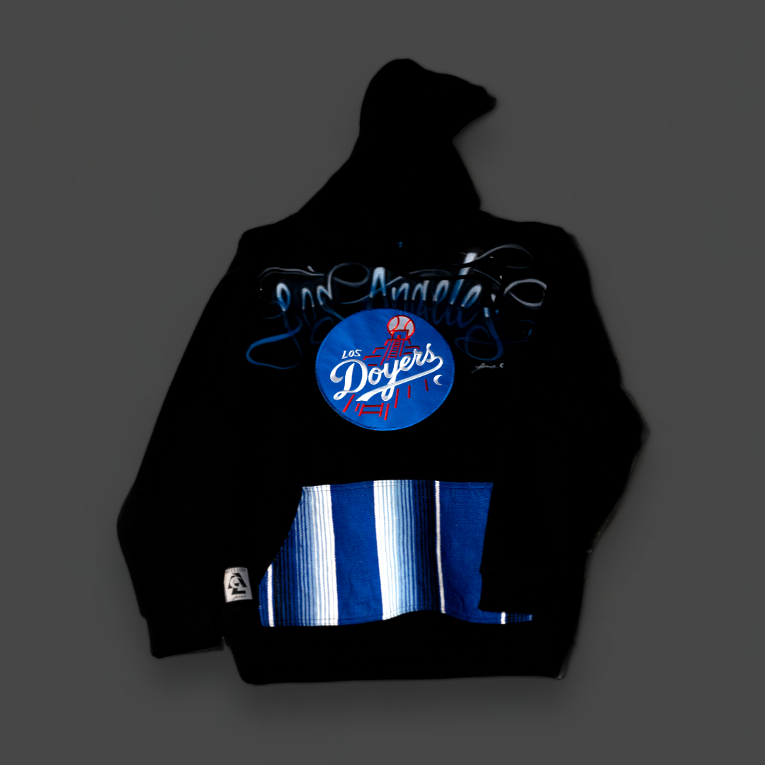 Artes Luna sweaters - Los Doyers blue zarape